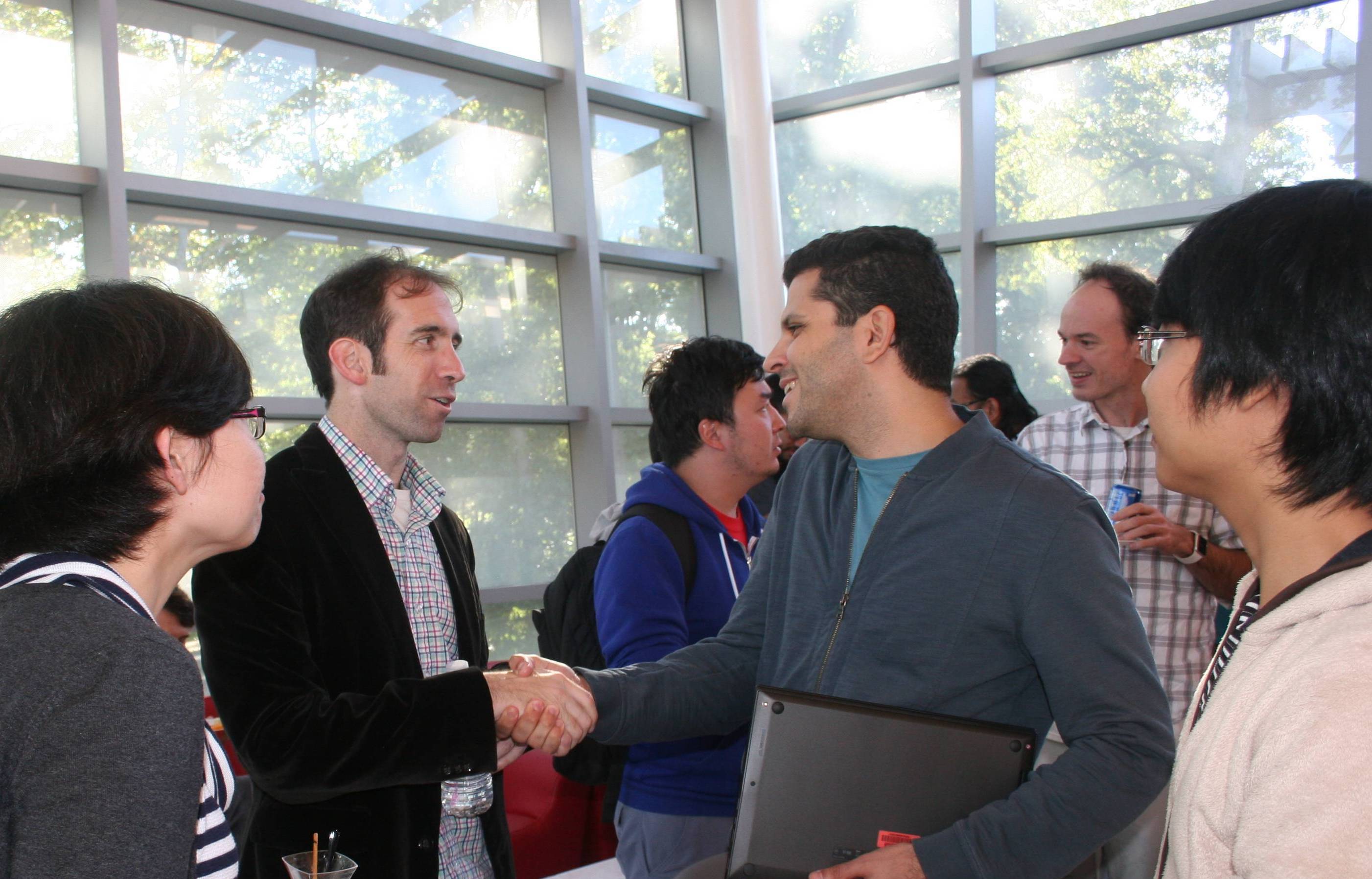 Professor Nick Feamster from Princeton University came to Stony Brook University