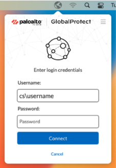 global protect vpn sign in page