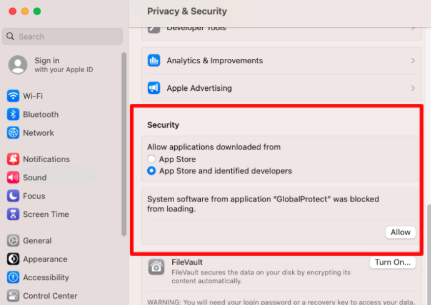 Applications downloaded from page